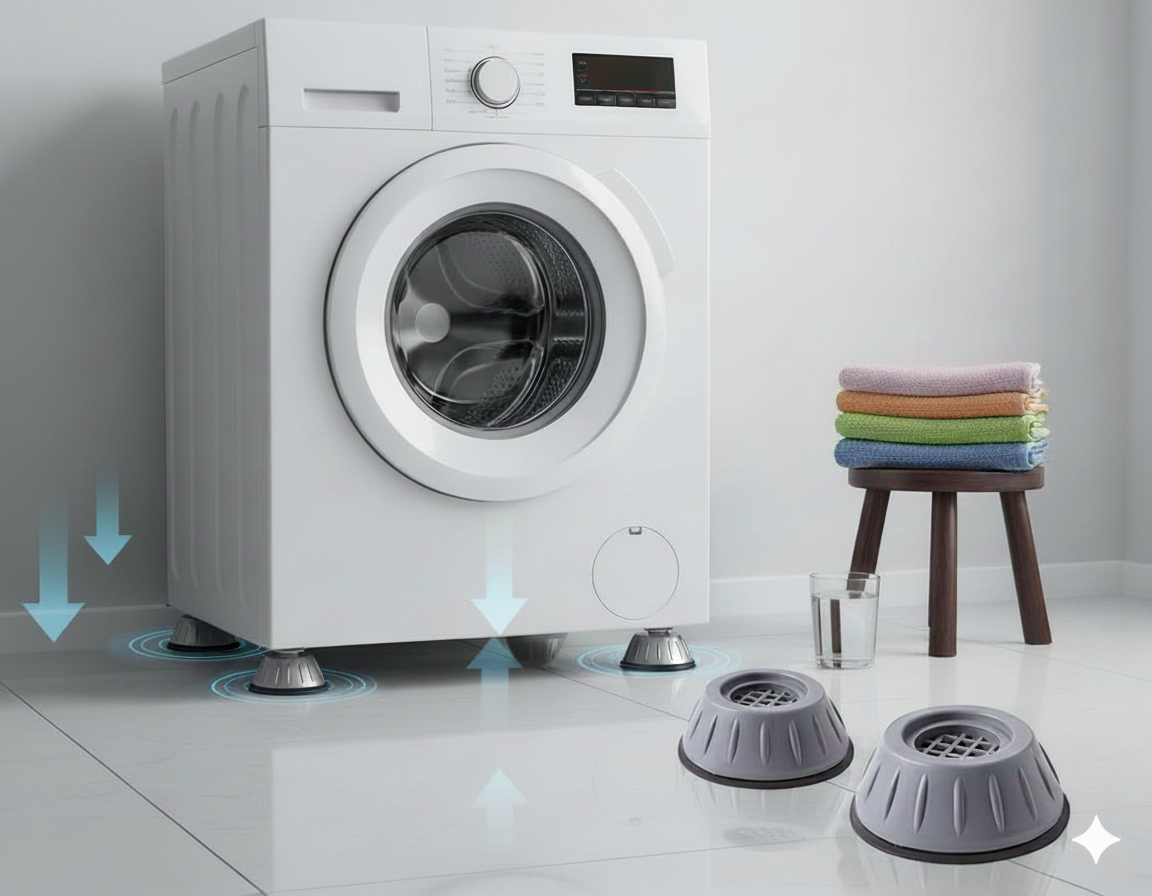 Anti Vibration Washing Machine Pads (Set of 4)
