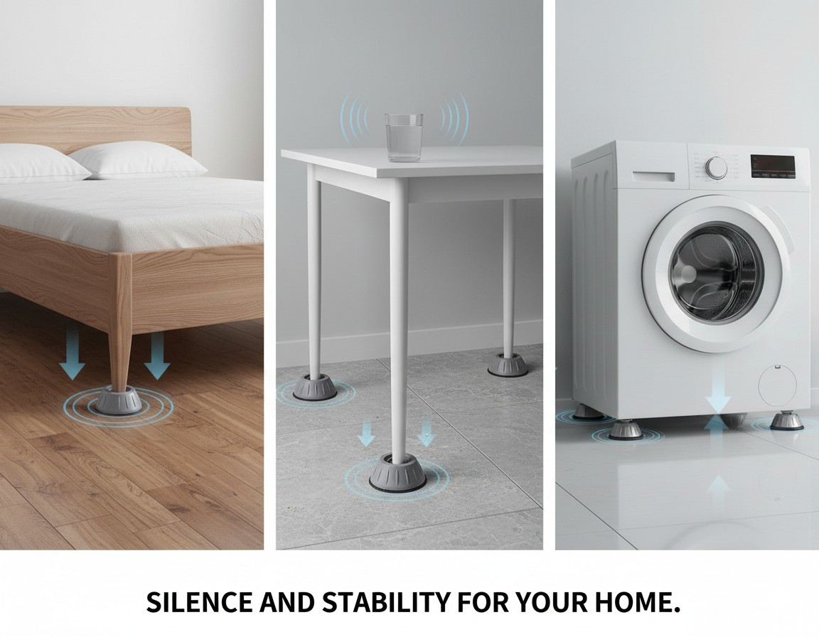 Anti Vibration Washing Machine Pads (Set of 4)